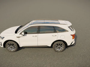 Kia Sorento 2022 3D Model