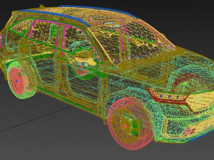 Kia Sorento 2022 3D Model