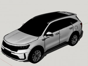 Kia Sorento 2022 Modelo 3D
