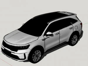 Kia Sorento 2022 3D Model