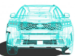 Kia Sorento 2022 Modelo 3D