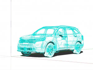 Kia Sorento 2022 3D Model