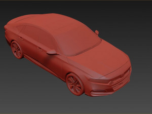 Honda Accord 2022 Modelo 3D