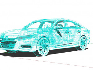 Honda Accord 2022 Modelo 3D