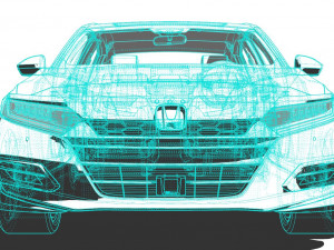 Honda Accord 2022 Modelo 3D