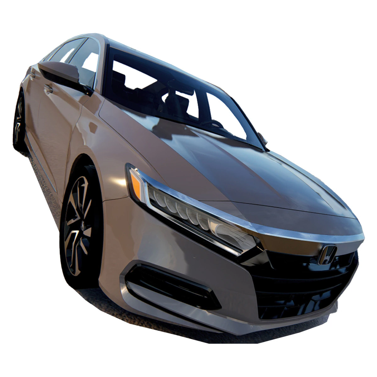 Honda Accord 2022 3D Model .c4d .max .obj .3ds .fbx .stl .blend 