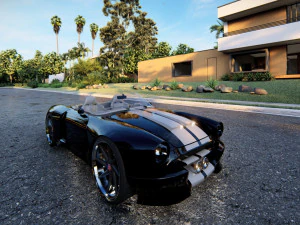 Sunbeam tiger 1966 3D Model