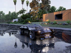 Sunbeam tiger 1966 Model 3D