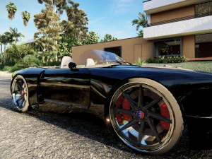 Sunbeam tiger 1966 3D Model