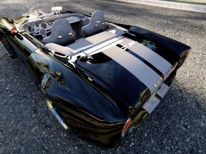 Sunbeam tiger 1966 3D Model