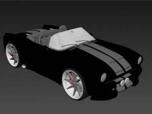 Sunbeam tiger 1966 Model 3D