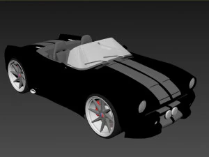 Sunbeam tiger 1966 3D Model