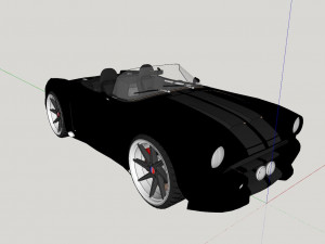 Sunbeam tiger 1966 Model 3D