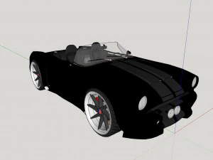 Sunbeam tiger 1966 3D Model