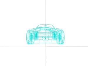 Sunbeam tiger 1966 3D Model