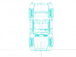 Sunbeam tiger 1966 3D Model