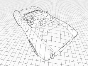 Sunbeam tiger 1966 3D Model