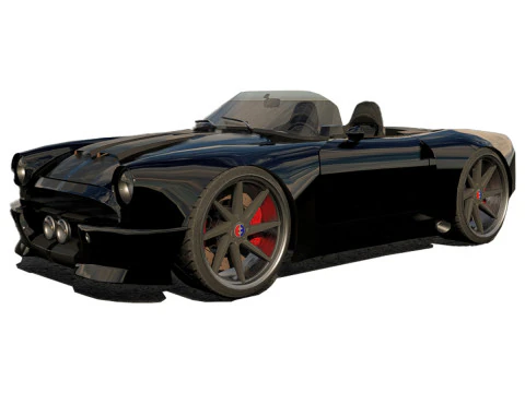 G&uuml;neş ışını kaplanı 1966 3D Model