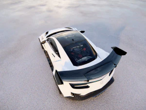 Honda NSX tuned 3D Model