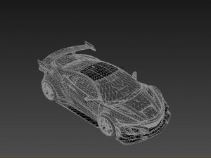 Honda NSX tuned Modelo 3D