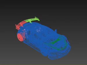 Honda NSX tuned 3D Model