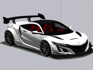 Honda NSX tuned Modelo 3D