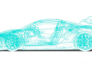Honda NSX tuned Modelo 3D