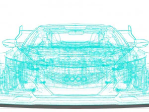 Honda NSX tuned 3D Model