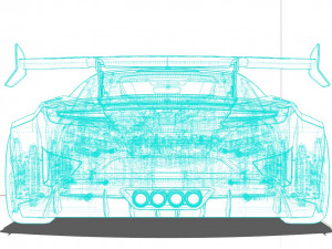 Honda NSX tuned Modelo 3D