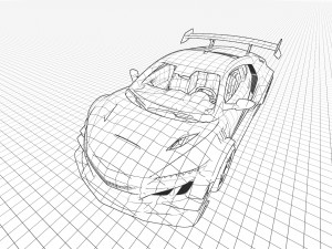 Honda NSX tuned Modelo 3D