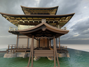 Palace Injeongjeon 3D Модель