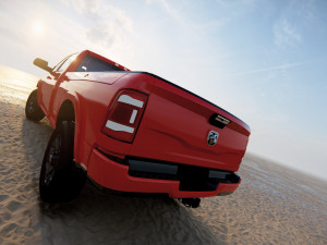 Ram 2500 HD Limited 2022 3D Model