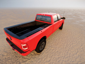 Ram 2500 HD Limited 2022 3D Model