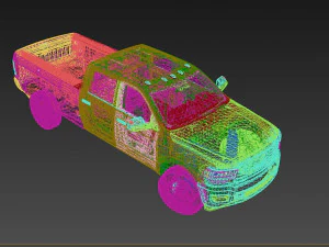 Ram 2500 HD Limited 2022 3D Model
