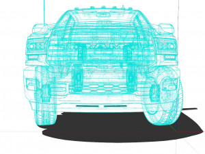 Ram 2500 HD Limited 2022 3D Model