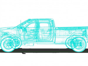Ram 2500 HD Limited 2022 3D Model