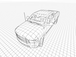 Ram 2500 HD Limited 2022 3D Model
