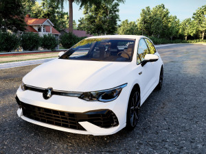 Volkswagen Golf R 2022 Modelo 3D