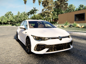 Volkswagen Golf R 2022 Model 3D