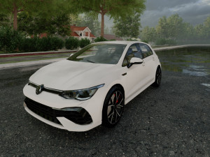 Volkswagen Golf R 2022 Model 3D