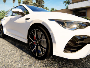Volkswagen Golf R 2022 Model 3D