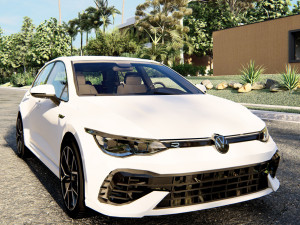 Volkswagen Golf R 2022 Model 3D