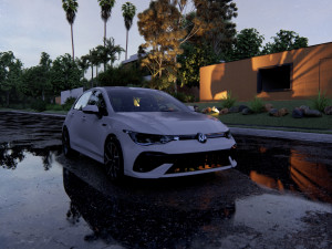 Volkswagen Golf R 2022 Model 3D