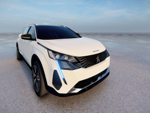 Peugeot 5008 2021 Modelo 3D