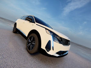 Peugeot 5008 2021 Modelo 3D