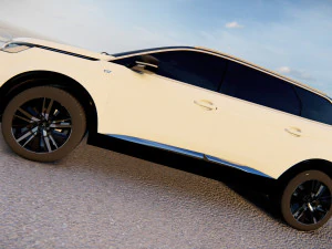 Peugeot 5008 2021 3D Model