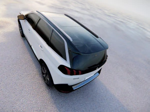 Peugeot 5008 2021 3D Model