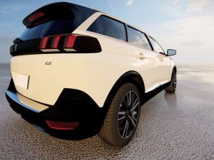 Peugeot 5008 2021 Modelo 3D
