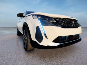 Peugeot 5008 2021 3D Model