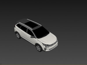 Peugeot 5008 2021 Modelo 3D